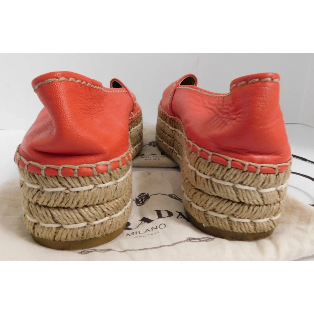 Prada women red